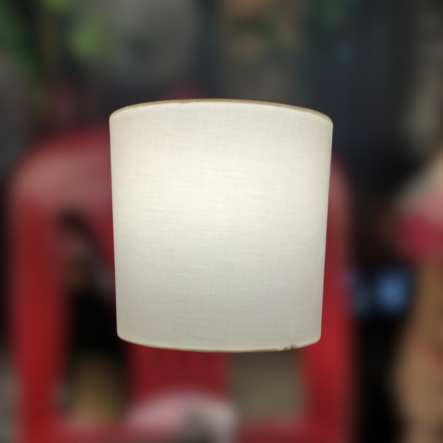 Brass Rod Table Lamp Pair