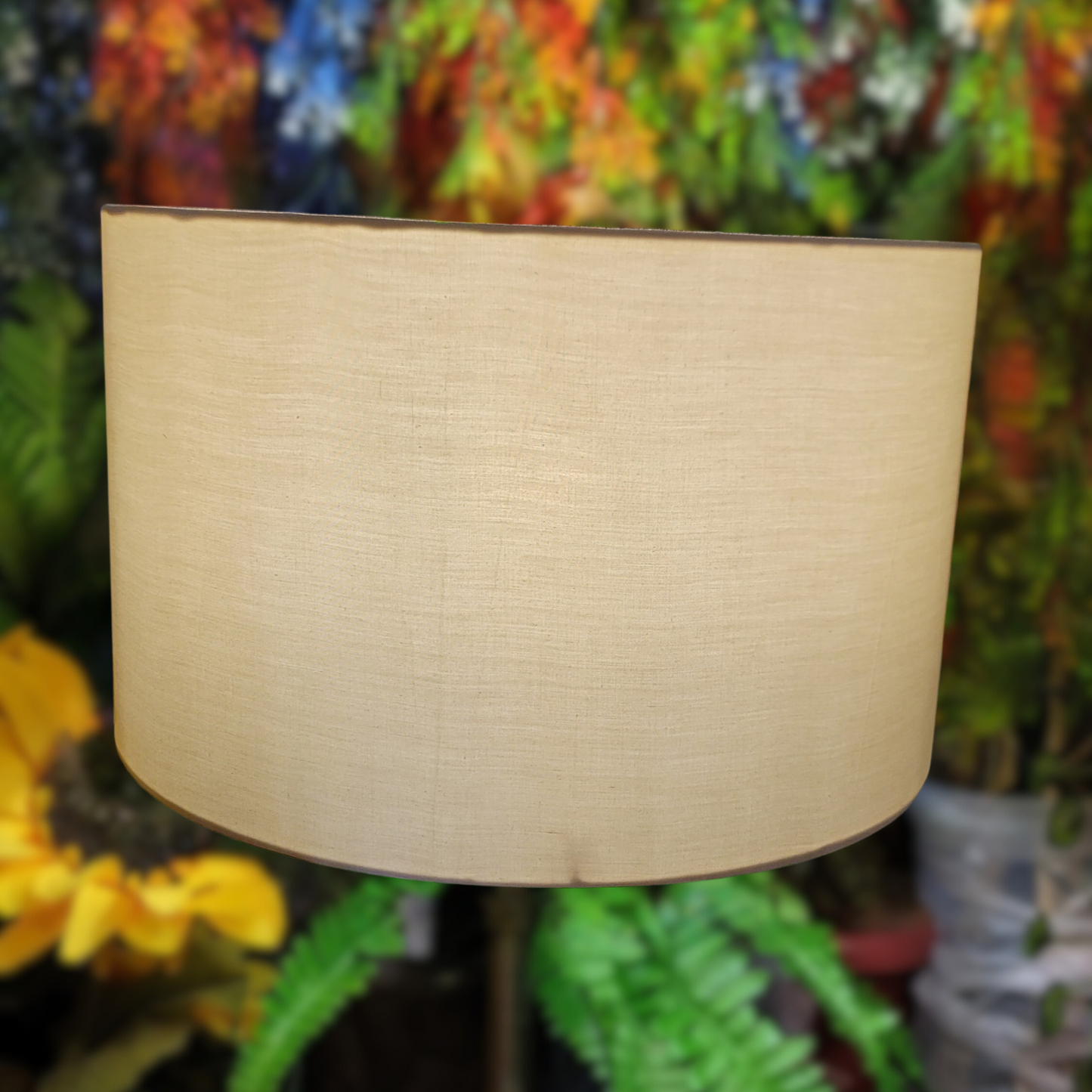 Wooden Table Lamp Pair