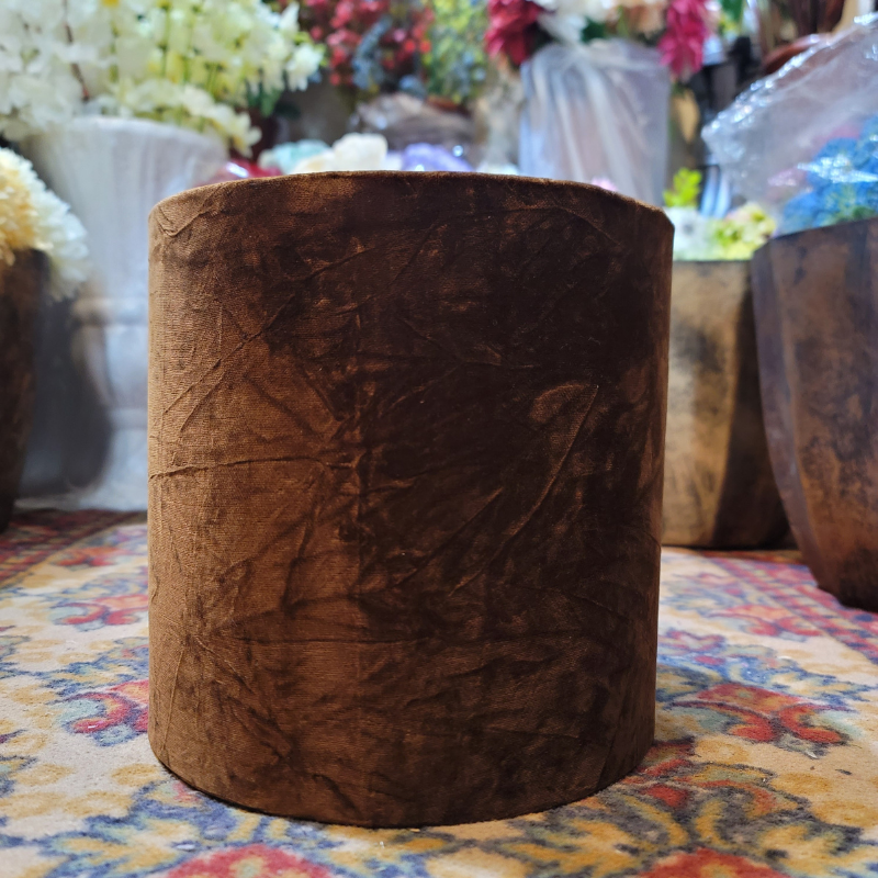 Wooden Table Lamp Pair